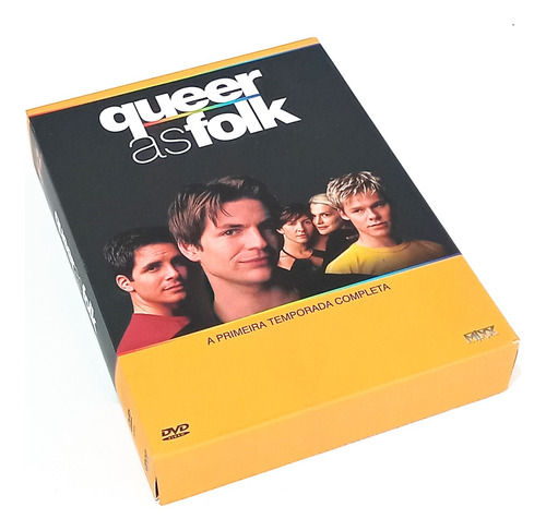 Queer As Folk - Dvd - Box 1ª Temporada - 6 Discos - Lacrado