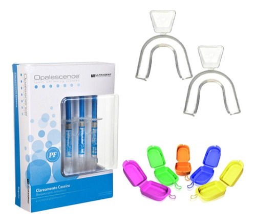 Blanqueamiento Dental Opalescence 6 Jeringas + Cubetas