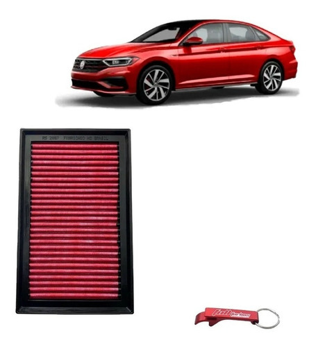 Filtro De Ar Esportivo Inbox Vw Jetta Gli 2.0 - Rs2997