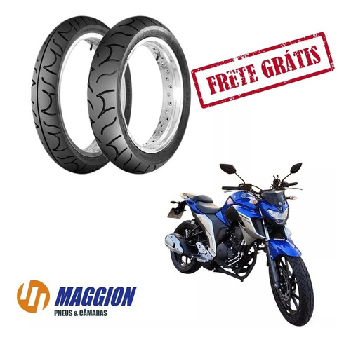 Par Pneu 140/70-17 + 110/70-17 Twister Fazer Cb300