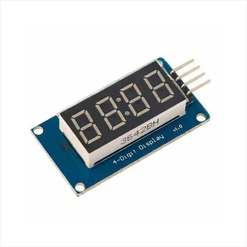 Módulo Controlador Tm1637 Display Led De 4 Dígitos