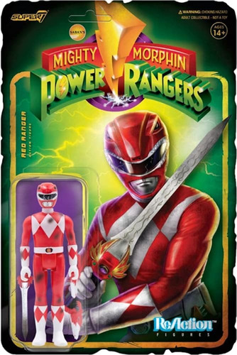 Figura Coleccion Red Ranger - Power Rangers Super 7