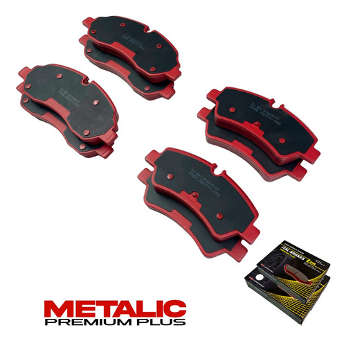 Pastillas De Freno Del + Tra Para Ford Transit Custom 20-23