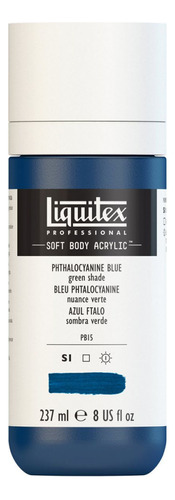 Tinta Acrílica Soft Body 237ml Phthalo Blue Green Shade