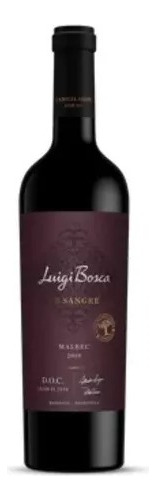 Vino Luigi Bosca De Sangre Malbec 750ml C/estuche