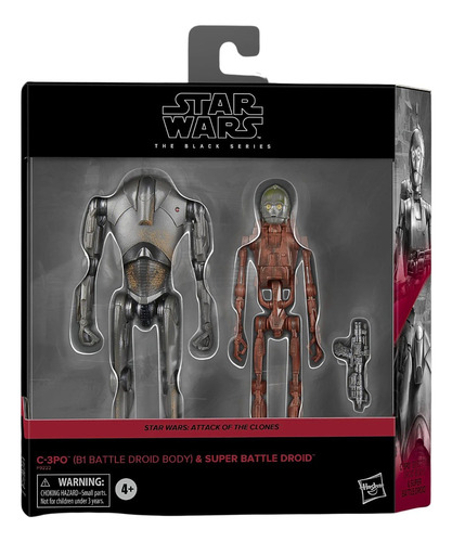 Super Battle Droid & C-3po (b1 Battle Droid) Black Series