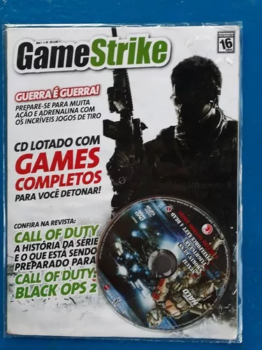 Cd De Jogos Game Strike, Ano 1, 16, Jogos De Tiro, Games