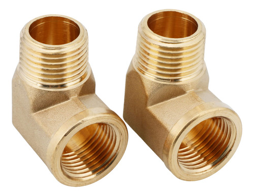 U.s. Solid 2 Uds 90 Grados Barstock Street Codo Conector De 