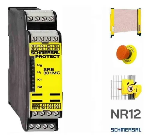 comprar Rele De Segurança Srb Schmersal 301mc