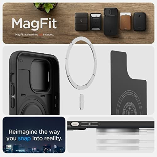 Imagen 6 de 8 de Funda Spigen Optik Armor Mag Para iPhone 14 Pro Max