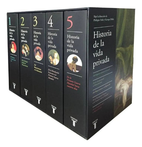 Historia De La Vida Privada (edición Estuche) / Georges Duby