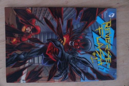 Dc Comics Portada 3d Black Manta Reverse Flash Televisa (Usado)