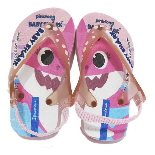 Ipanema Ojota Bebe - Baby Shark Rosa