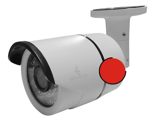 Camara Ip Hd 720p Bullet 1 Mp Wifi Video Cctv Onvif Msi Color Blanco