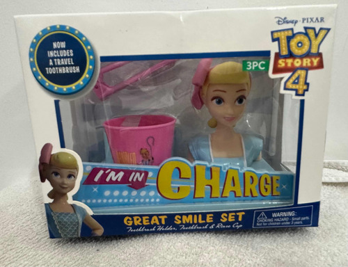 Toy Story 4, Great Smile Set, Incluye Cepillo De Dientes