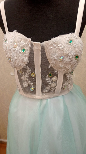 Vestido De 15, 3 Piezas. Talle 1 (85 A 90 De Busto) (Usado)