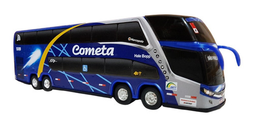 Carrinho Ônibus De Brinquedo Cometa 1800dd G7