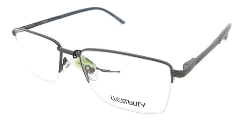 Lentes Westbury 774 Media Montura Marcos Receta Flex Metal