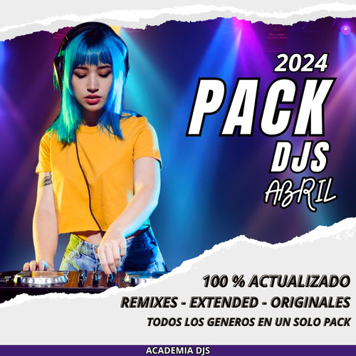 Pack De Musica Para Djs Abril 2024