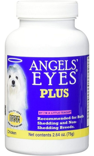 Imagem 1 de 1 de Angels Eyes Plus 75g Tira Mancha Ácida Dos Olhos (frango)
