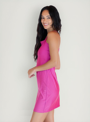 Vestido Liso Con Tirantes Para Mujer Quarry