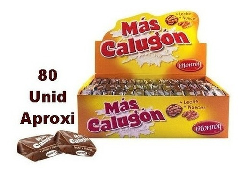 Calugas De Leche Monroy (ex Pelayo) Caja 80 Und Aprox