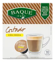 Comprar Capsulas Baqué Dg Cortado Con Crema 10 Uni