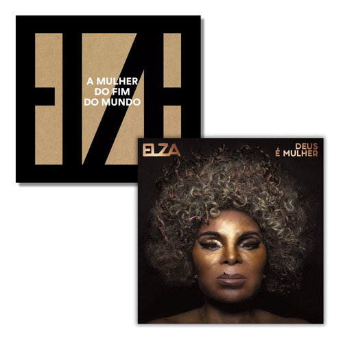 Cd Elza Soares A Mulher Do Fim Do Mundo/deus É Mulher 2 Cds Versão Do Álbum Edição Limitada