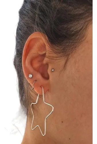 Argollas de estrellas sale