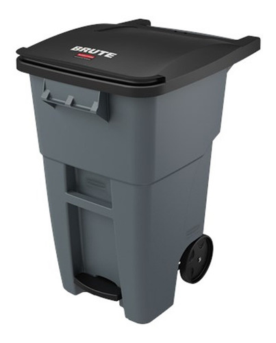 Rubbermaid® Bote Para Basura Con Pedal 121 Lt, Ruedas Y Tapa