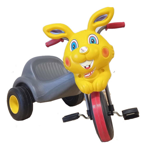 Triciclo Infantil A Pedal Chopper Conejo - Super Reforzado!