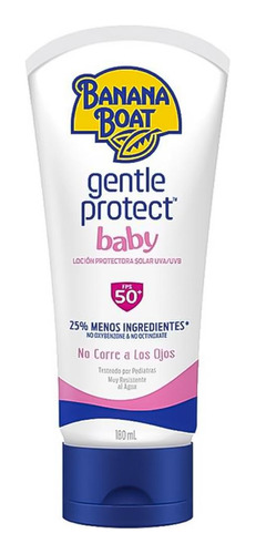 Protector Solar Infantil Banana Boat Baby Spf 50 180ml