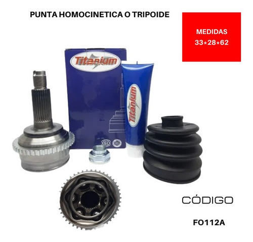 Punta Tripoide Mazda 6 I 2.3 L2260 4 - Dohc 16 2007