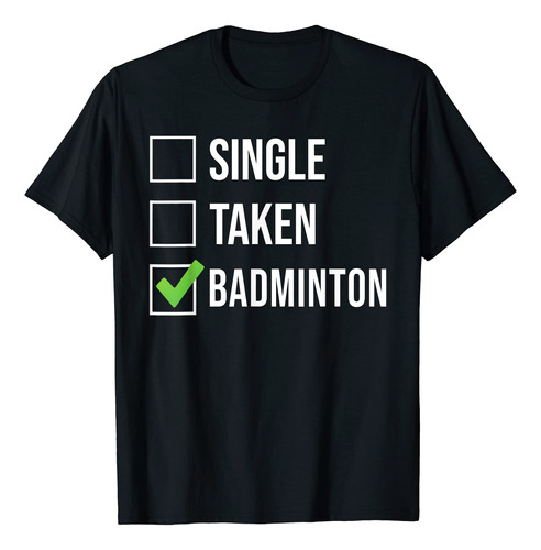 Camiseta De Bdminton Individual, Negro -