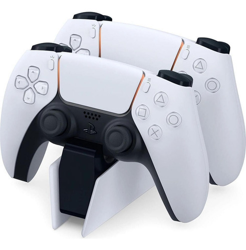 Kit Headset Pulse Elite + Base De Carregamento Ps5 Sony Cor Branco