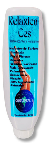 Gel Para Varices Conatural´s Relaxico-ces 270 Ml