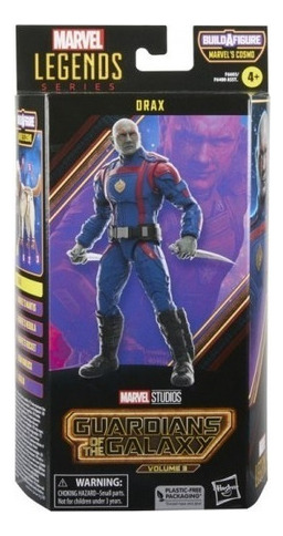 Figura Drax Marvel Legends Series Baf Cosmo