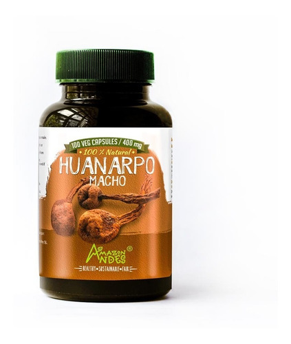 Huanarpo Macho Capsulas 100x400mg Amazon Andes