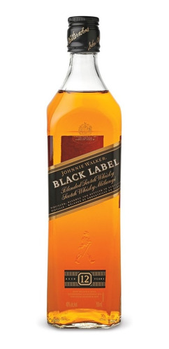 Botella Whisky Johnnie Walker Black Label 750ml Estampillado