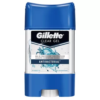 Antitranspirante en gel Gillette Antibacterial 82 g