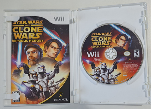 Star Wars The Clone Wars República Heroes Wii (Usado)