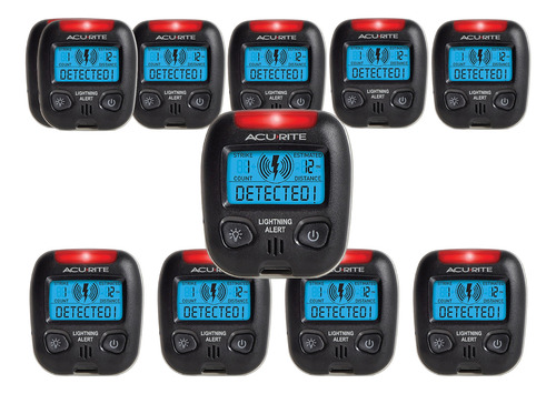 Acurite 02020 Detector Raios Portátil Bolso Kit10 Sj