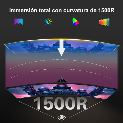 Monitor Gamer Z-Edge con pantalla de 1" 240Hz 127V y resolución Full HD