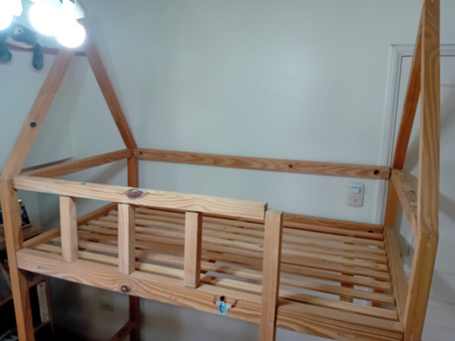 Cama Cuna Cuchetas No Se Envia Marrón (Usado)