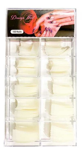 Pack 6 Tips Color Transparente/blanco/hueso