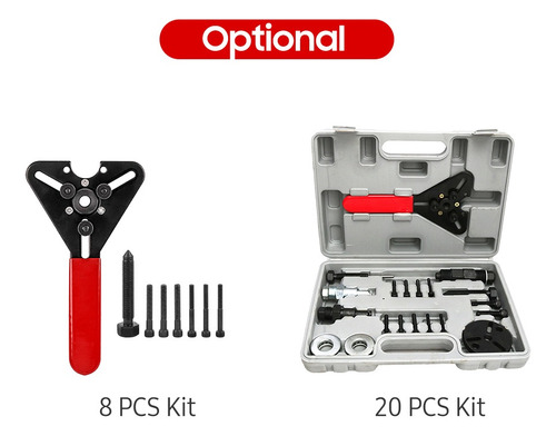 8 Pcs Car Air Compressor Clutch Remover Installer Dual-use