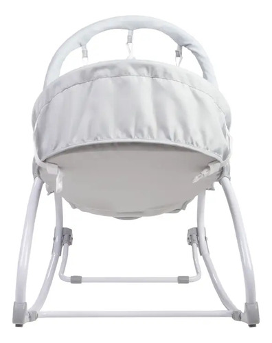Silla Mecedora Bebe Carestino Rocker Gris Espacial