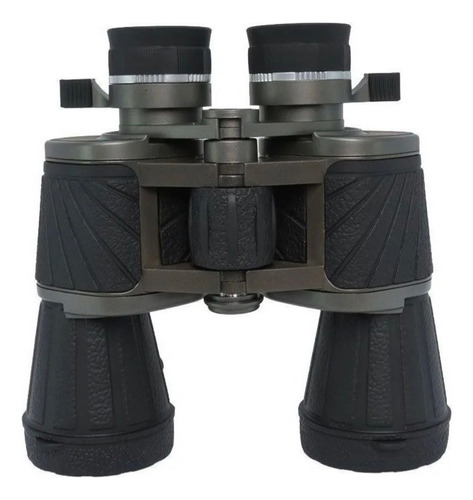 Binoculares potentes de 10 x 50, los mejores del mundo, binoculares negros a todo color