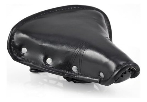 Asiento Para Bicicleta Inglesa Negro Antiguo Timalo Ancho 220 Mm Largo 245 Mm
