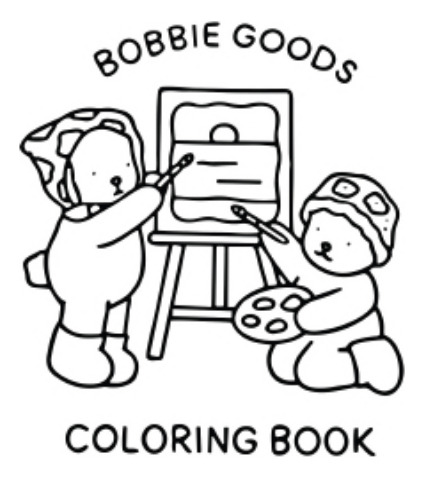 Caderno Bobbie Goods Capa Dura 100 Folhas 21x14,5 Cm